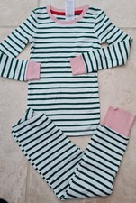 Mini Boden Girls Cosy Multi Stripe Long John Pyjamas SET AGE 11 YRS BRAND NEW G2