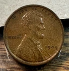 1909 VDB Lincoln Cent Nice Original AU CHRC