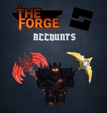 Roblox - The Forge - Demonic Pickaxe - Mythical Race