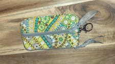 Cotton Vera Bradley Coin Wallet Lemon Parfait Pattern