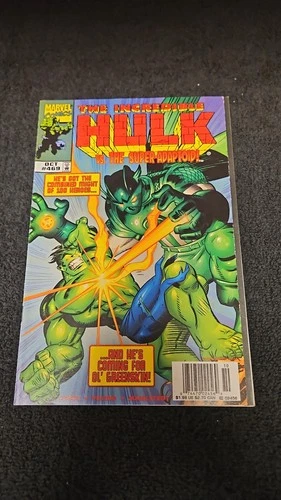 1998 MARVEL COMICS INCREDIBLE HULK #469 RARE HTF NEWSSTAND VF+ VINTAGE MCU