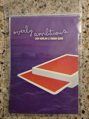 Overly Ambitious by Dan Harlan Shaun Dunn (Gimmicks & Instructions) Magic Trick