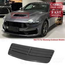 For Ford Mustang Gt Darkhorse 24-25 Painted Carbon Front Center Hood Vent Grille
