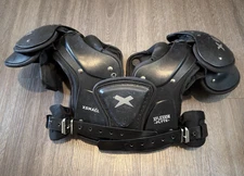 Xenith Xflexion Flyte Football Shoulder Pads - Kids Youth X Small - Black