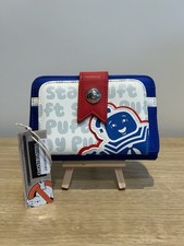Cartera Cartera Loungefly Ghostbusters Stay Puft Marshmallow Hombre Nueva con Etiquetas