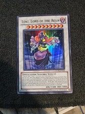 1x Loki, Lord of the Aesir - Ultra Rare - STOR-EN039 - Unlimited - LP