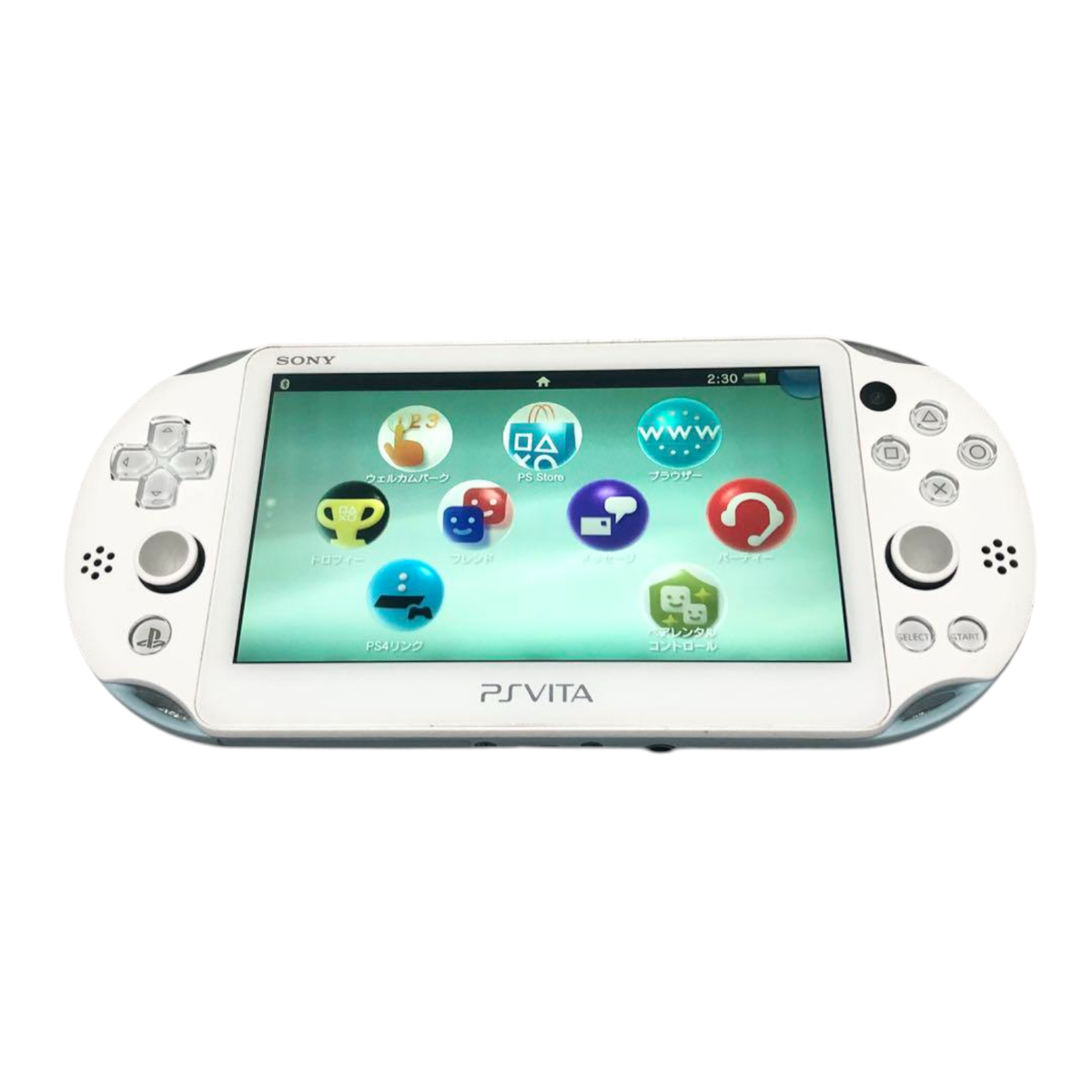 PlayStation Vita - PS Vita2000 本体　ホワイト PS Vita PCH-2000 Sony Playstation Console Region Free Chargers