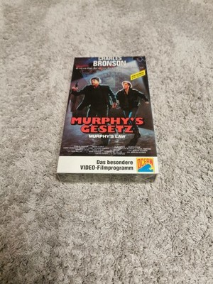 Vhs Murphys Gesetz Charles Bronson OCEAN Pappe NEU OVP SEALED