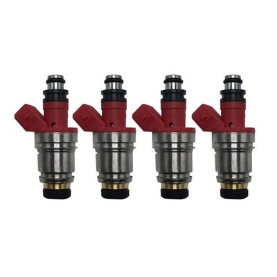 4Pcs Fuel Injectors For Nissan 1990-1995 D21 2.4L Pickup Pulsar NX 16600-86G00