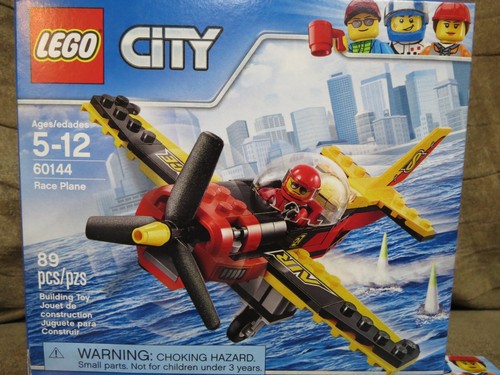 LEGO City Great Vehicles Race Plane 60144 Retired w Instructions No Box - Picture 5 of 8