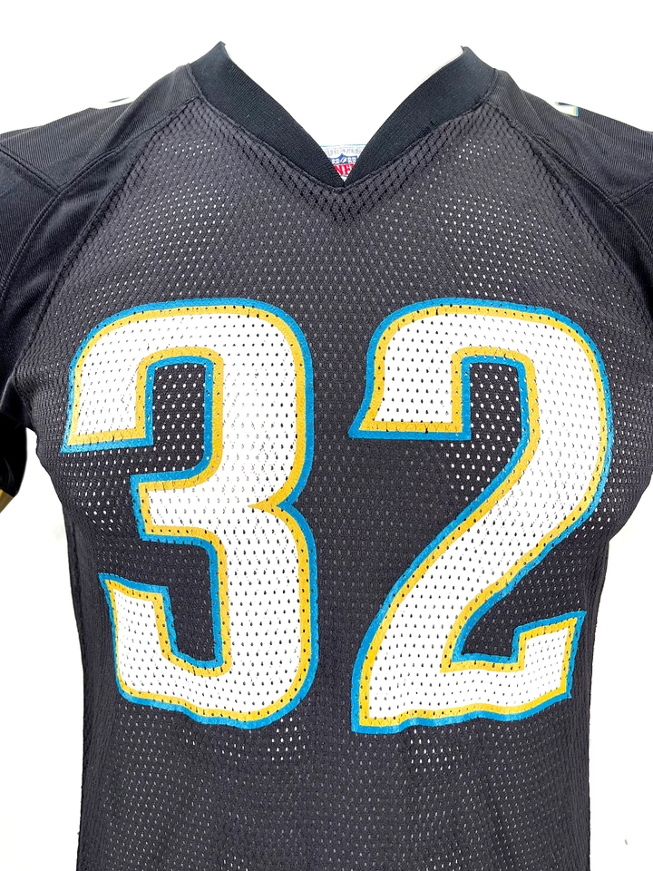Camiseta de fútbol americano negra juvenil Jacksonville Jaguars Reebok Maurice Jones-Drew #32 L Foto 3 de 4