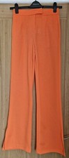 Nwt Orange split leg trousers size small 28" waistband