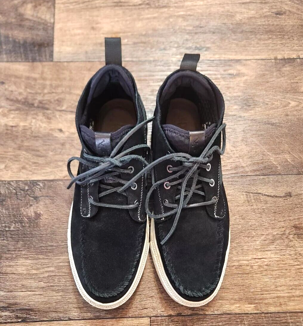 Polo Ralph Lauren Chukka 100 Black Suede Sneaker Boots 14557  display picture 3