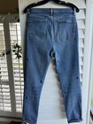 Lacoste Live Women’s Jeans Sz 27 rose embroidied — photo 2