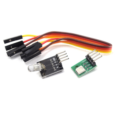 Full color LED module three color LED microcontroller development small board