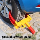 Wheel Clamp Heavy Duty Steel Car Van Safety Keys Lock Adjustable For Caravan