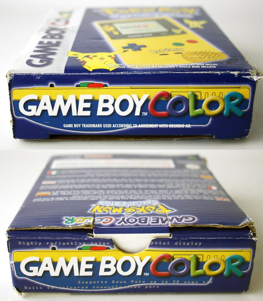 2001 NINTENDO GAME BOY COLOR POKEMON SPECIAL EDITION CONSOLE OLD STORE FIND ! - Image 4 of 4