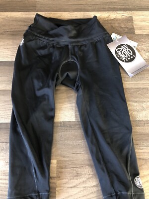 New De Soto Femme Carrera Tri Capri w/ Half Fold Waist Band Women s XS