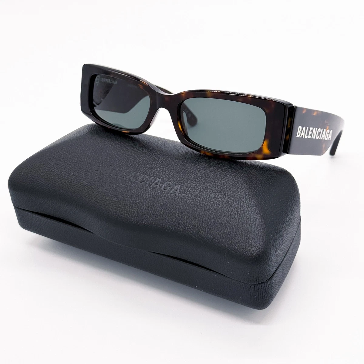 Balenciaga Brown Square Sunglasses for Women for sale | eBay