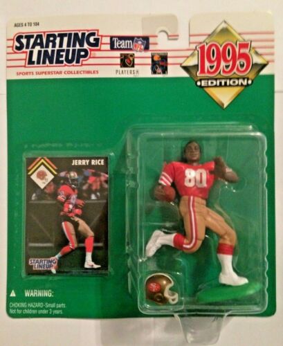 JERRY RICE '95 KENNER Starting Lineup NFL Football Figure SAN FRANCISCO 49ers  - Photo 1 sur 2