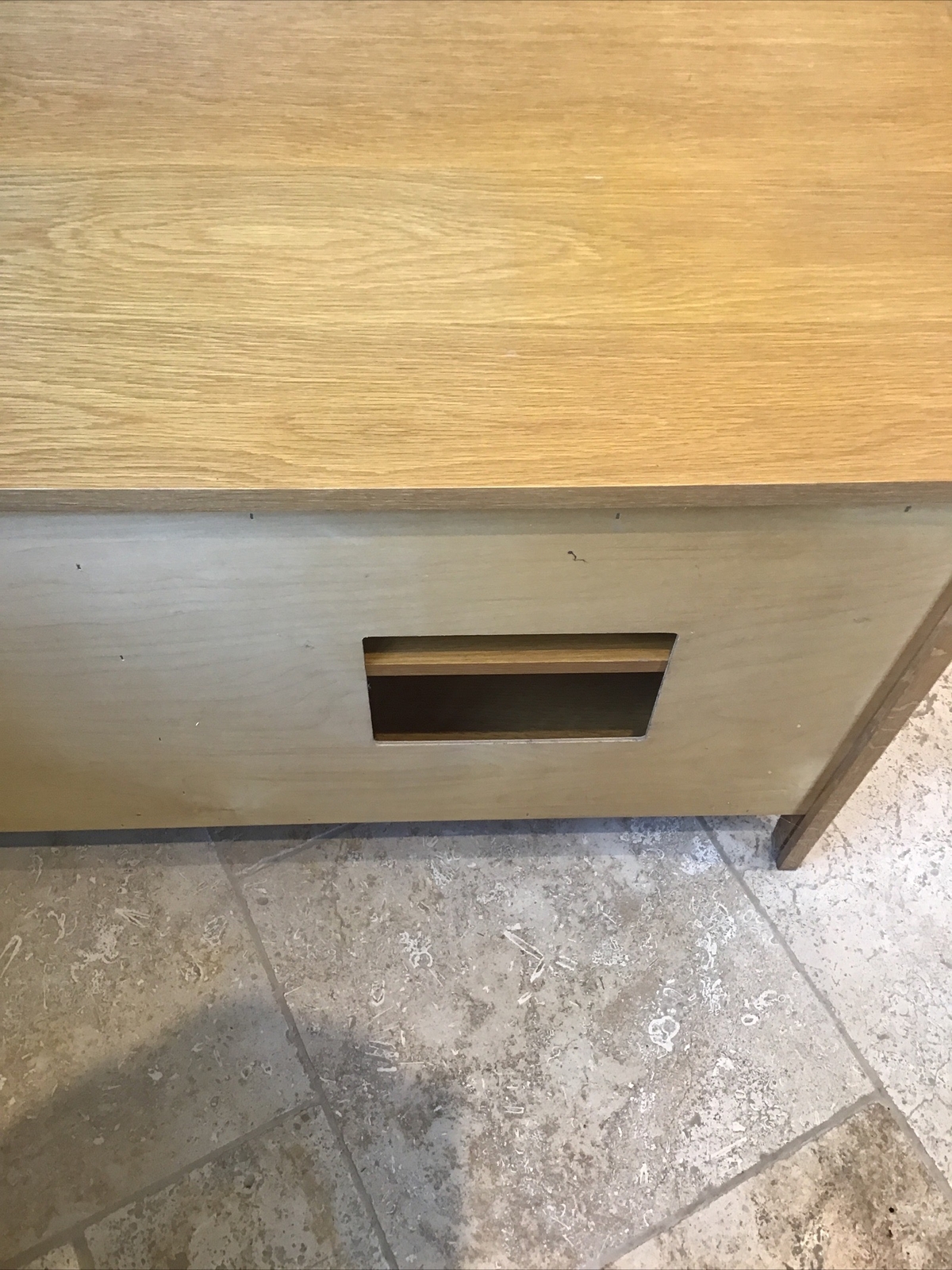 LOVELY QUALITY SOLID OAK TV UNIT eBay