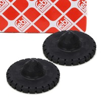 2X febi 37428 Federteller FüR Audi A6 C5 Skoda Superb 1 VW Passat B5 3B Hinten