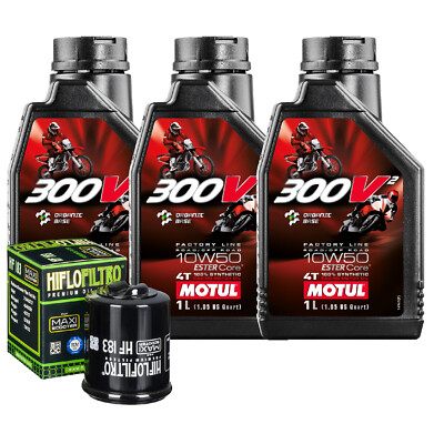 Ölwechselkit Motul 300V2 10W50 Filter Für Peugeot 300 Satelis Ie 2011>2014