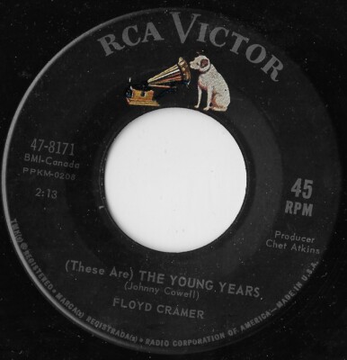 (These Are) The Young Years / Kaapsedraai / Floyd Cramer  VG+