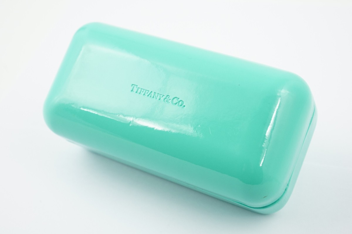 Large Tiffany & Co. Sunglasses/Eyeglasses hard case aqua 
