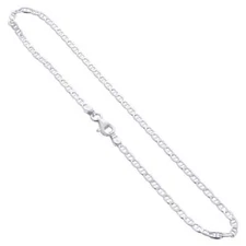 Italian 925 Sterling Silver Foot Chain 10" Lobster Clasp Anklet Ankle Bracelets