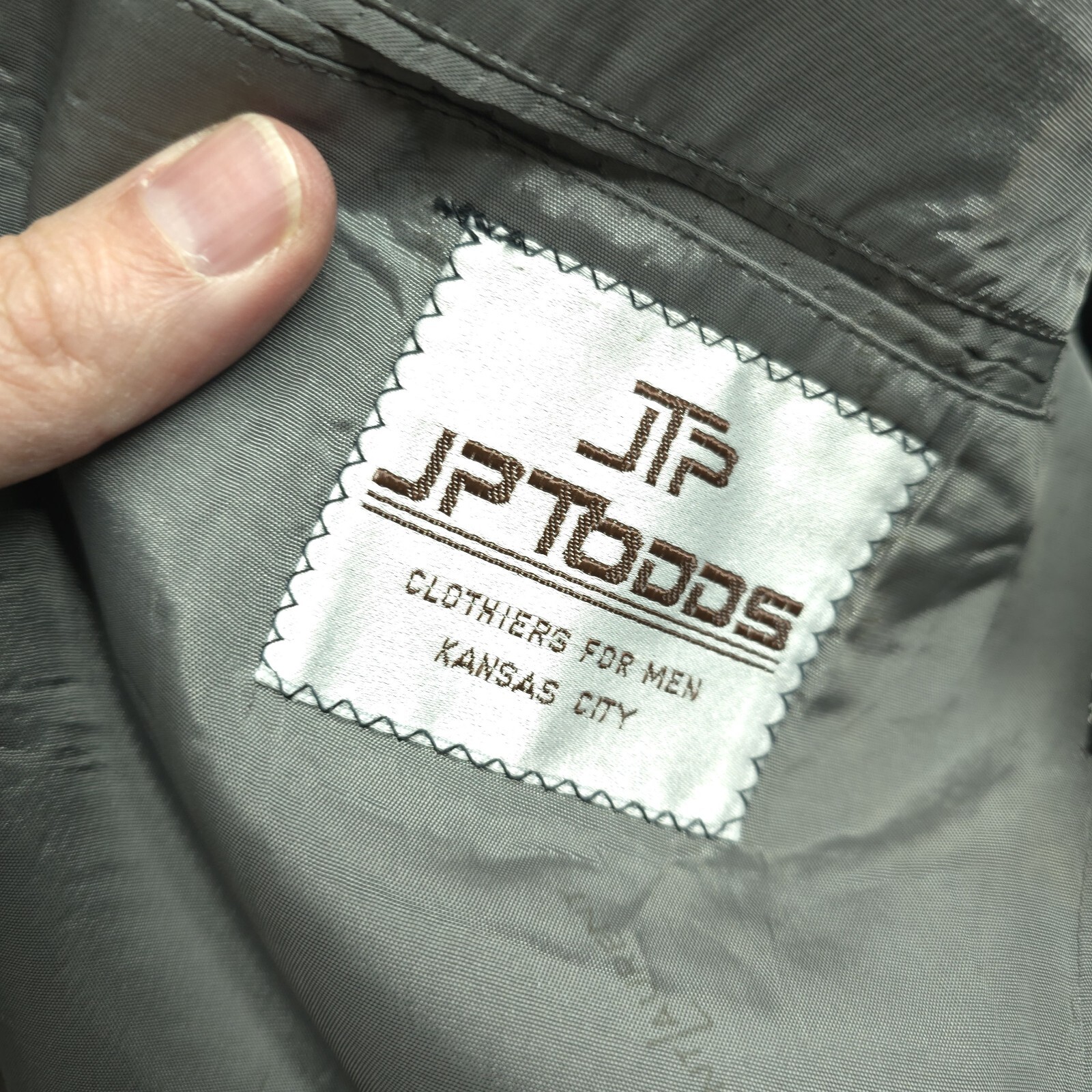 VINTAGE Yves Saint Laurent 3 Pezzi Tuta Cappotto Pantaloni Gilet 42L Uomo 33x32 Grigio YSL