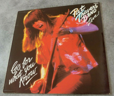 Pat Travers Band - Live - Go for what you know - VINYLE LP / 33T ( 1979 )