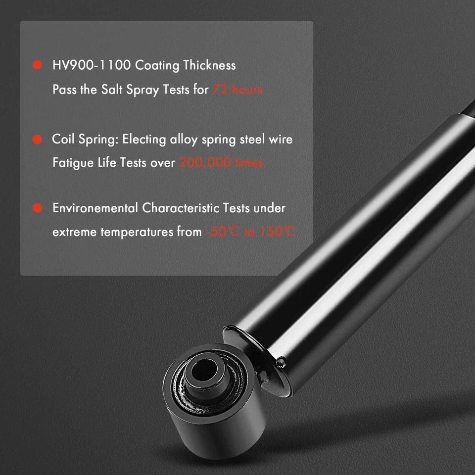 2x Amortiguador delantero izquierdo y derecho para Ford Freightliner International Mack Foto 4 de 4