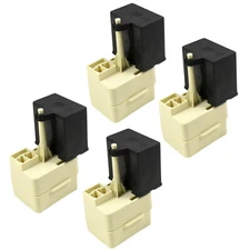4-Pack HQRP Compressor PTC Starter/Relay +Capacitor for Whirlpool EB-GX Series