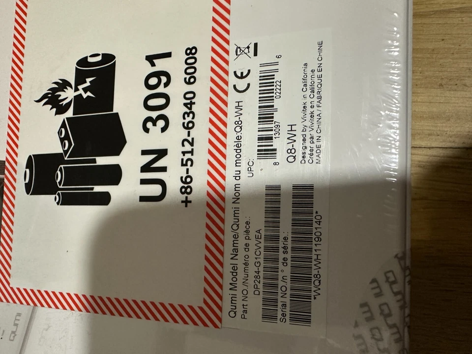 vivitek Qumi Q8, kompakter Full HD-Projektor im Taschenformat, LED Beamer, 1.000 - Bild 3 von 3