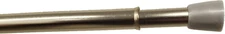 STRONG Van Wyck Heavy Duty Twist Tension Rod 5/8 Inch Diameter 28-48 Silver