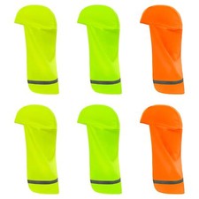 6 Pcs Elastic Hard Hat Sun Shield Helmet Liner Neck Shade Skull Caps for Outdoor