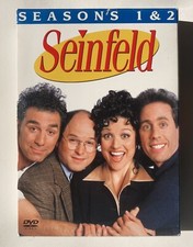 Seinfeld Seasons 1  2 DVD 2004 4-Disc Set Classic Vintage 90s TV Comedy NYC