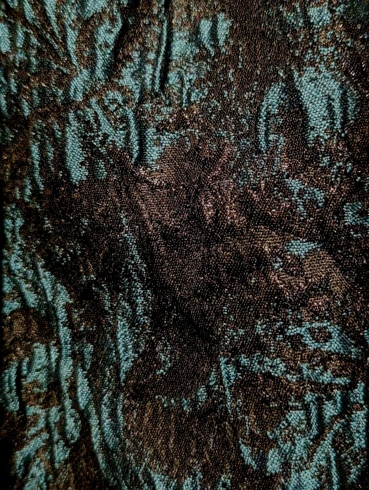 Minifalda ALICE + OLIVIA Stora nueva negra verde azulado oropel brocado puf falda 6 S 1E Foto 4 de 4