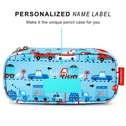 mibasies Girls Pencil Case for Kids Pencil Pouch Boys Pen Box () Car - Bild 5 von 6