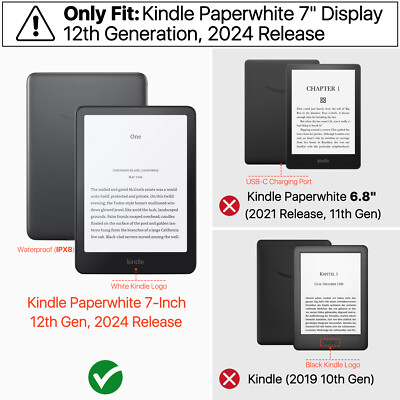 Case for Kindle Paperwhite 12th Gen 2024, Pink Flamingo | eBay