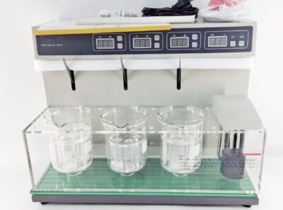 Tablet Disintegration Tester Three Cups Eighteen Tubes Beaker Volume 1000ml