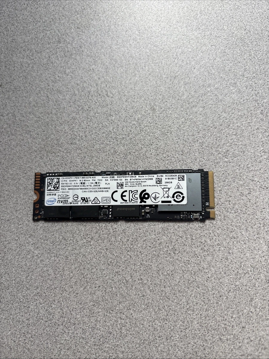 Intel M.2 Interface 256 GB Solid State Drives for sale | eBay