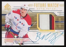 2014-15 SP Authentic Future Watch Patch Andre Burakovsky RC Auto /100 #312