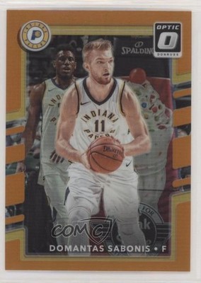 2017-18 Panini Donruss Optic Orange Prizm 88/199 Domantas Sabonis #57 0c3
