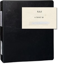 Rudy Wurlitzer NOG Original first draft manuscript and archive for the #146213