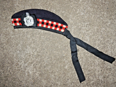 Barett SCOTTISH KINGS OWN BORDERERS mit Barettabzeichen Emblem barrett UK FORCES