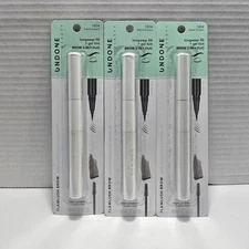 Undone Beauty Longwear Fill + Gel Tint Brow 2-in-1 Duo 1304 Black Brown (Pack 3)