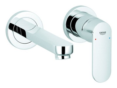 Grohe Eurosmart Cosmopolitan 2-Loch-Waschtischbatterie Ausladung 170 mm - Chrom