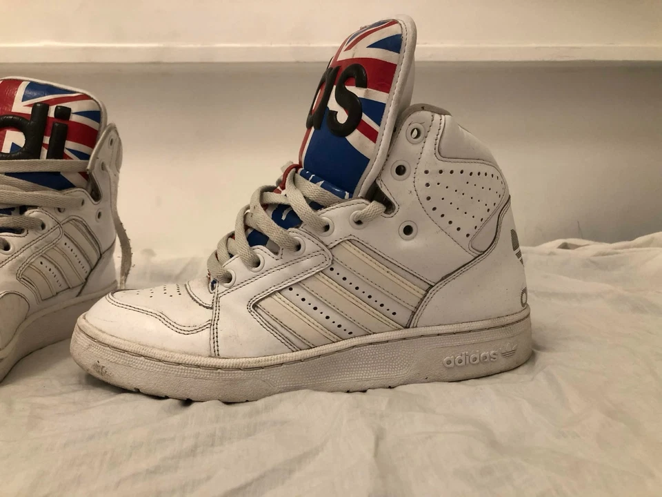 adidas Jeremy Scott Instinct Hi Union Jack high top sneaker - Photo 2/4